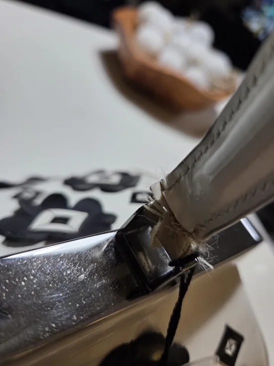 Prada White Doctor Bag with Black Floral Appliqués - Fall 2012 - Picture 4 of 16